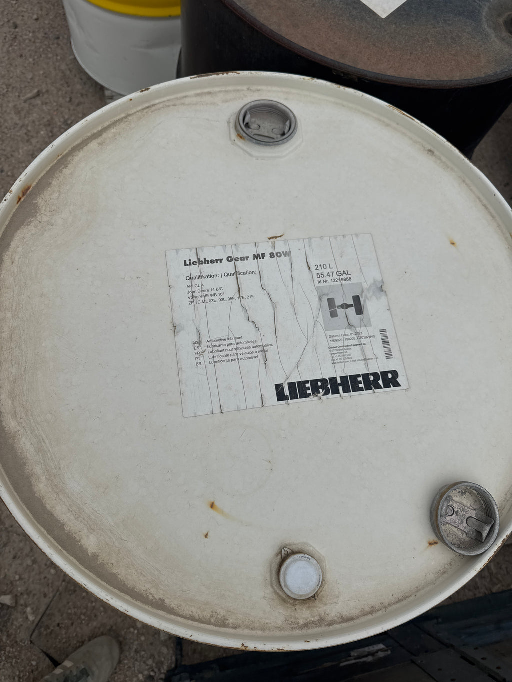 Liebherr Axle Gear Oil 12219888