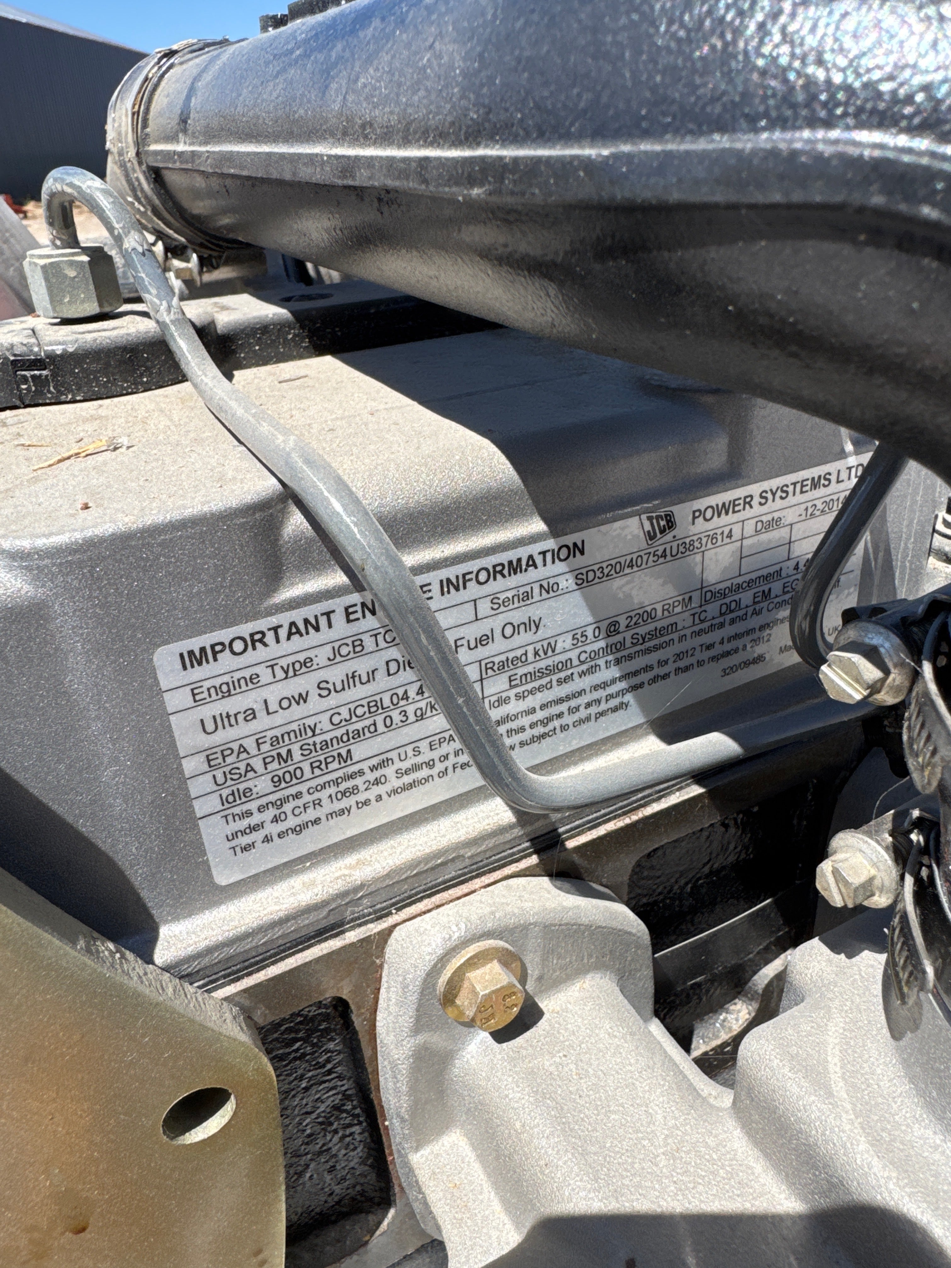 Volvo/JCB MC/T-Series Skid Loader Engine Assembly VOE17405920