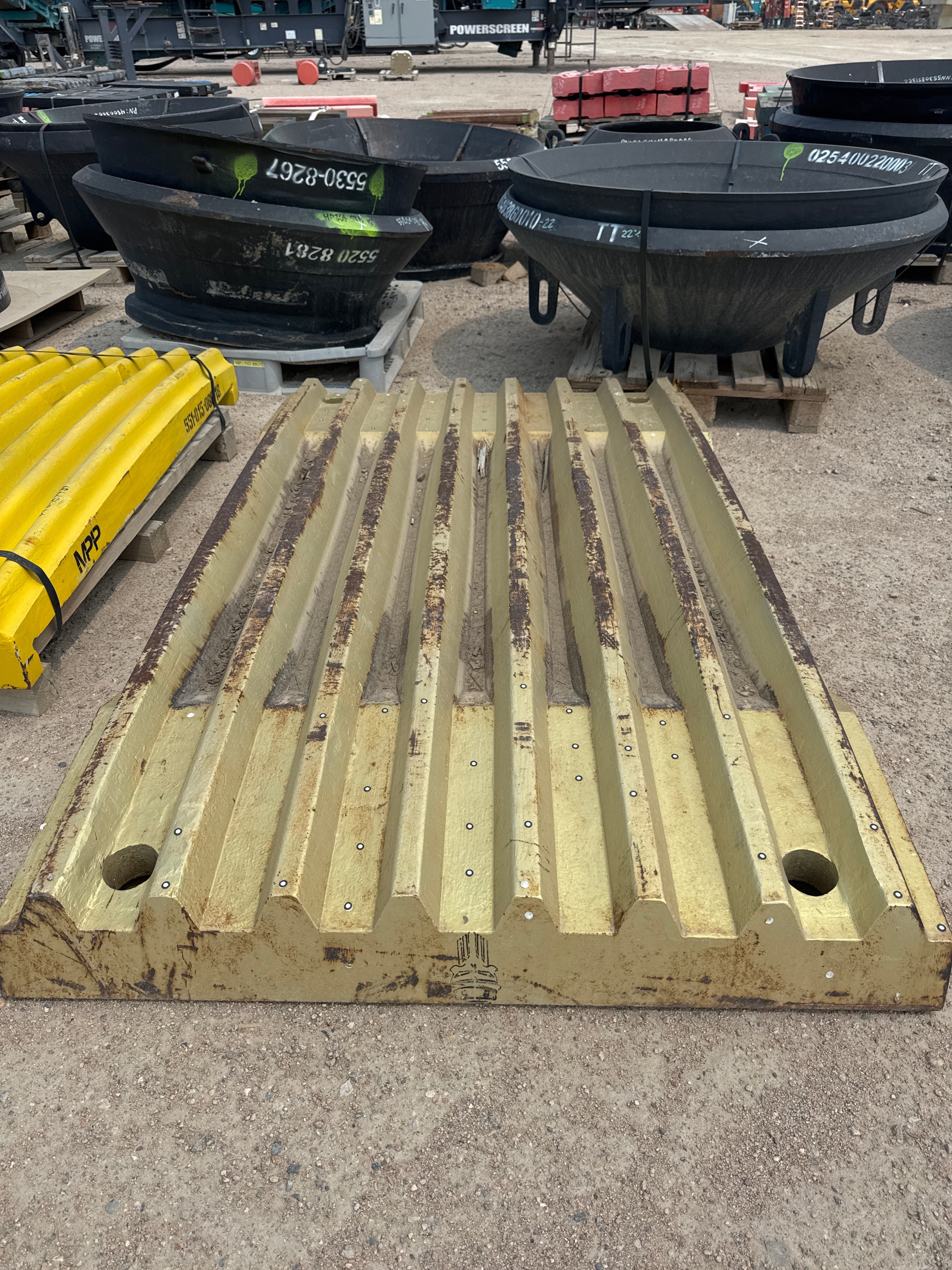 Lippmann 3650 Jaw Crusher Moving Jaw 3650LIP-MOVLH-M5