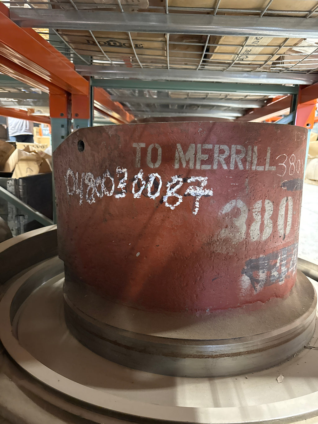 Terex/Cedarapids MVP380 Cone Crusher Wedge Plate 480030087