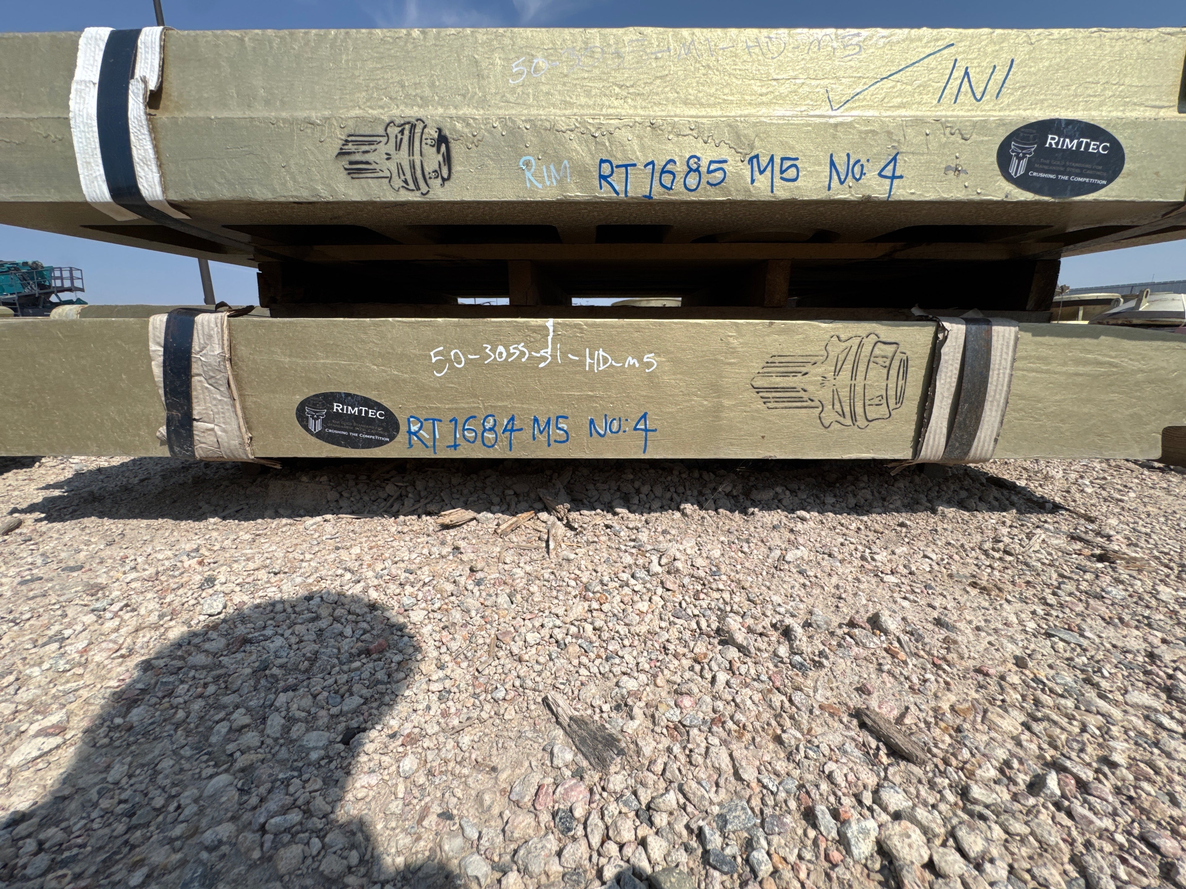 Superior 3055 Jaw Crusher Station Assembly 50-3055-S1-HD-M5