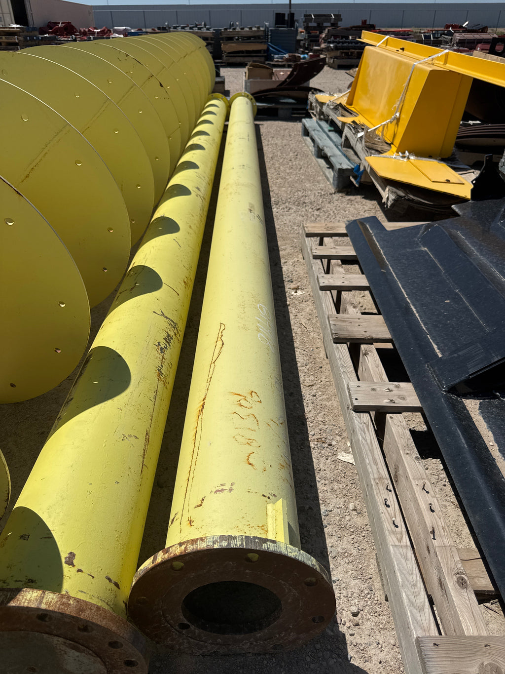 Eagle Iron Works Sand Screw Triple Conveyor Shaft B14918