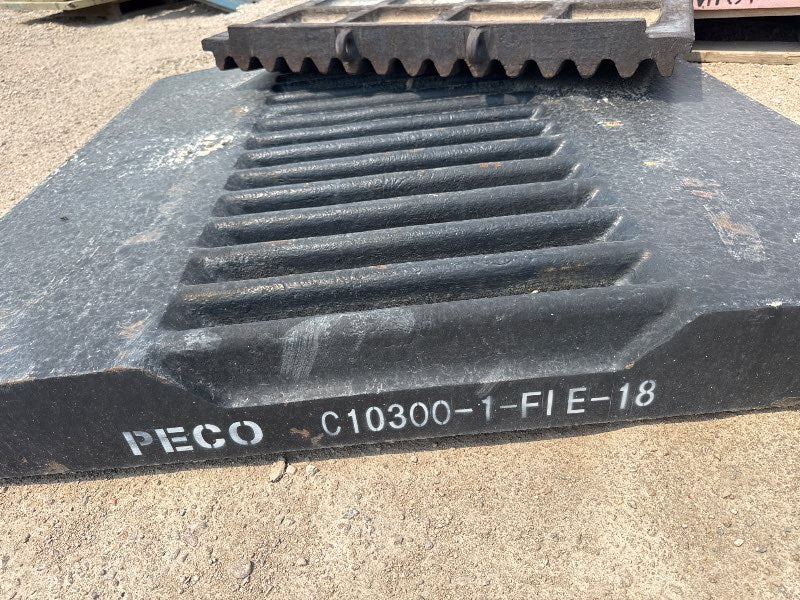 Lippmann 2450 Jaw Crusher Movable Die C10300-1-FIE-18