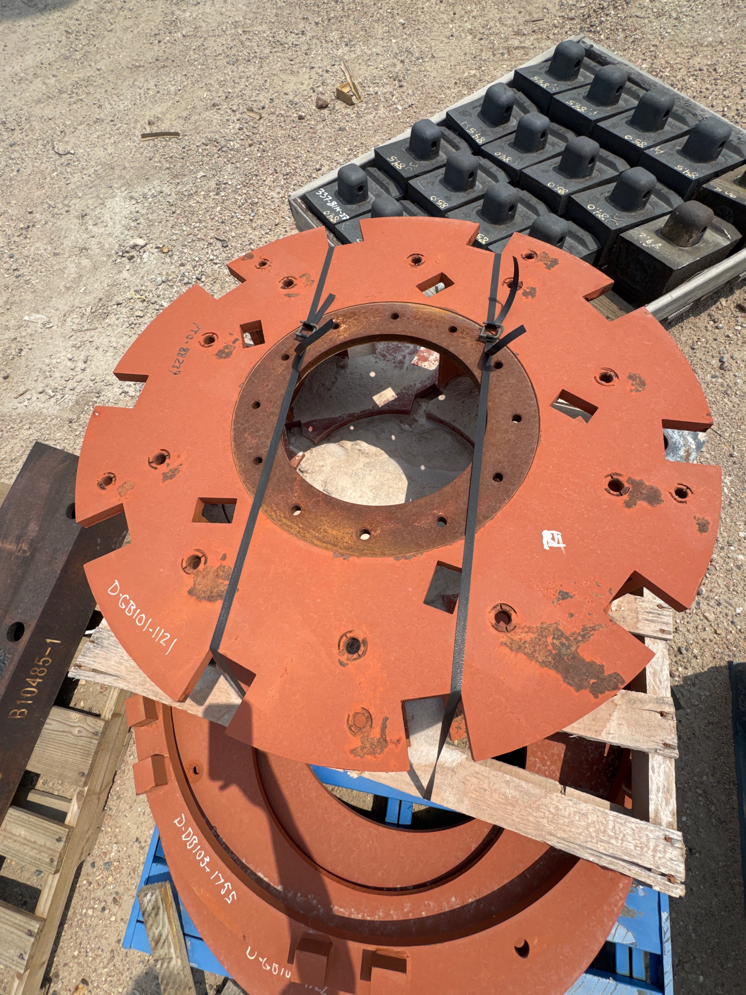 Superior 36" 5-Port Fine Material Washer Rotor Body Weldment D-GB101-1121