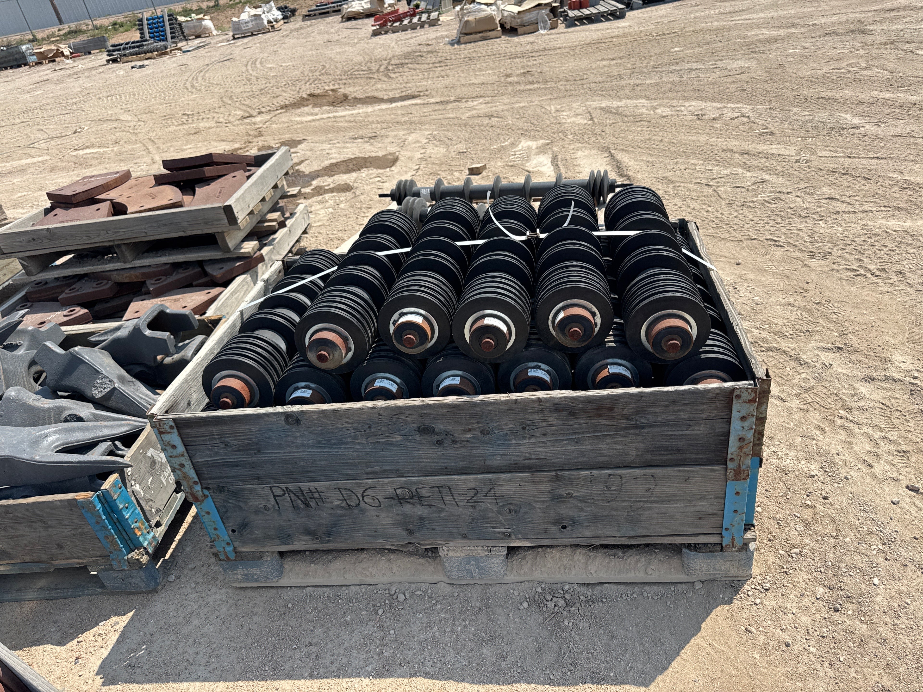 Superior Conveyor Return Impact Roller D6-RETI-24