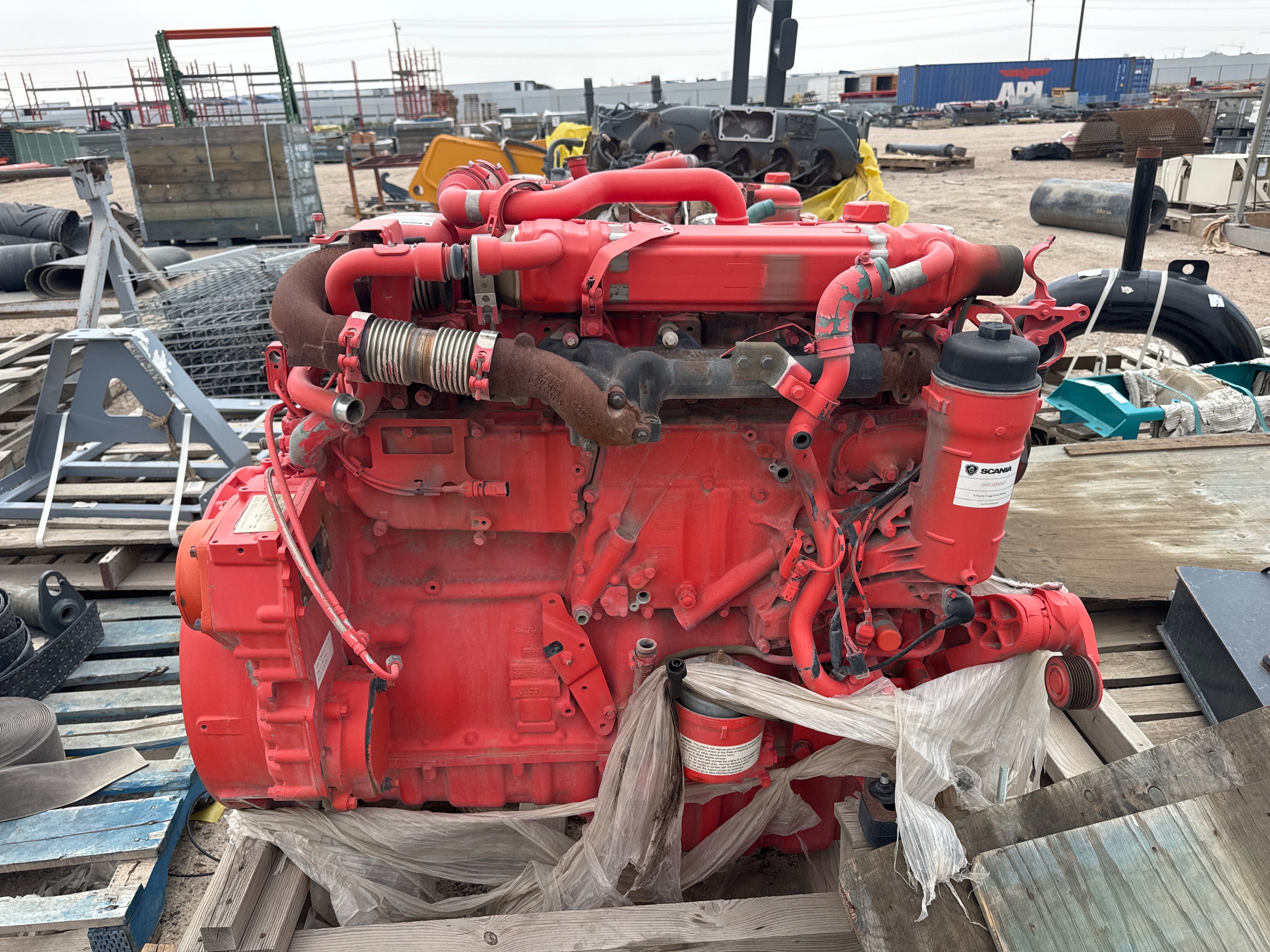 PECO Scania Power Unit DC09-ENGINE